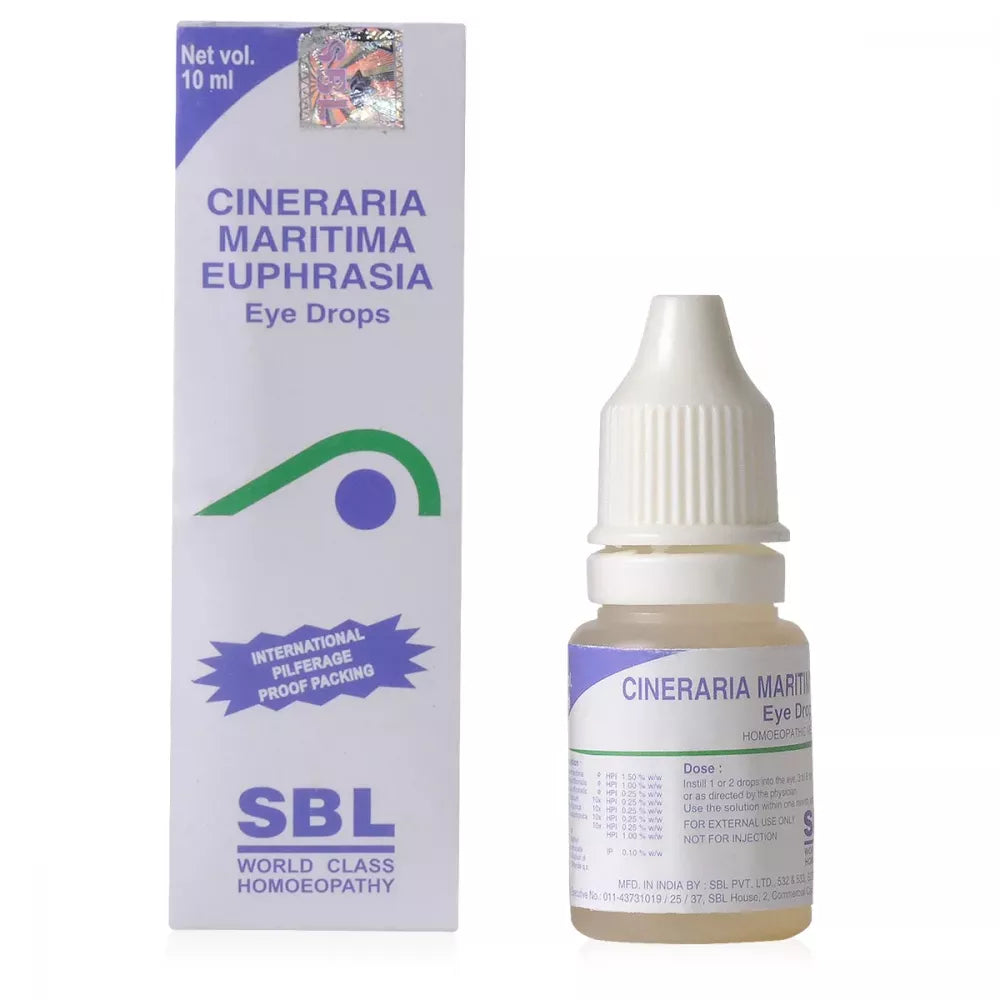 Cineraria Maritima Eupharasia Eye Drops - 10 ml