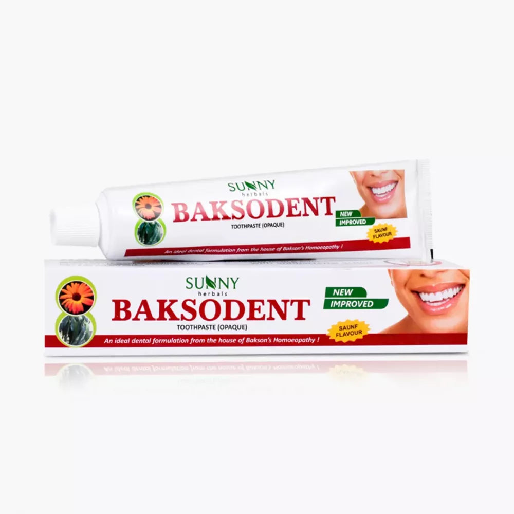 Baksodent Toothpaste Opaque (saunf Flavour) - 100 GM