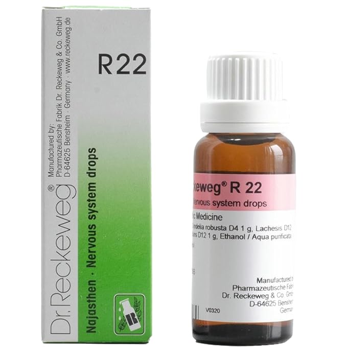 Reckeweg R22 Nervous Disorders Drops - 22 ml
