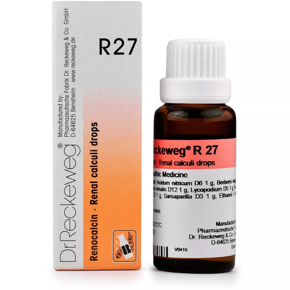 Reckeweg R27 Kidney Stones Drops - 22 ml