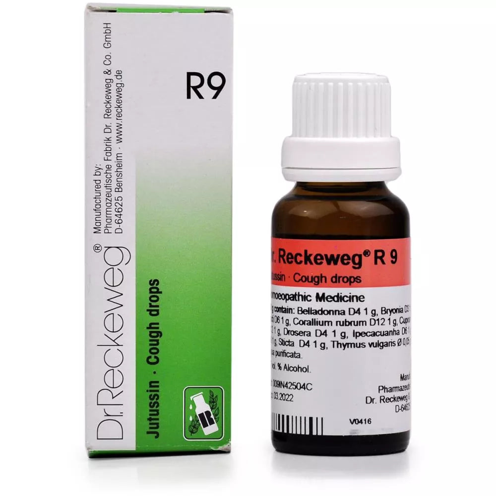 Reckeweg R9 Cough Drops - 22 ml