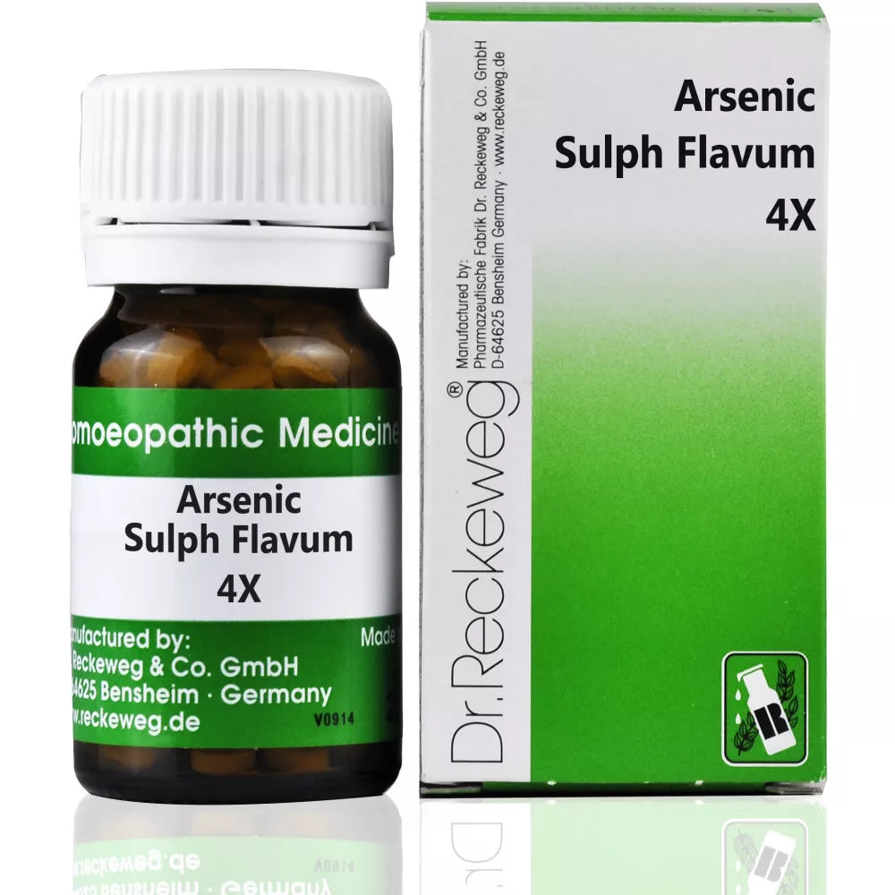 Arsenicum Sulphuratum Flavum 4X