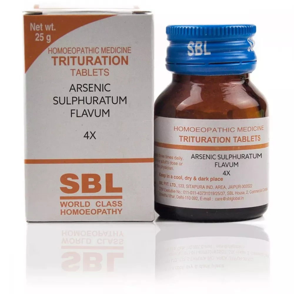 Arsenicum Sulphuratum Flavum 4X