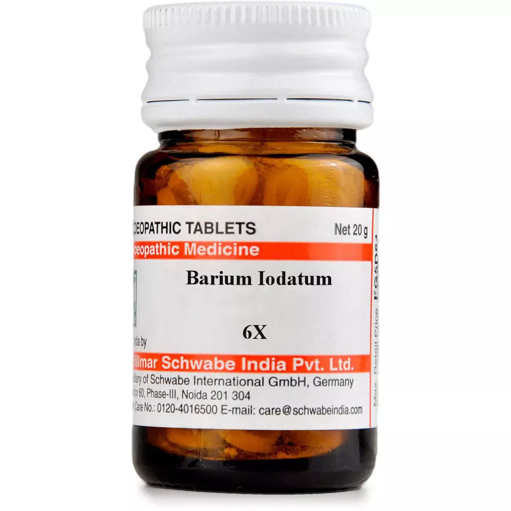 Barium Iodatum (baryta Iodata) 6X